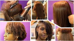 Work with your natural hair texture. Straightening Trimming My Natural Hair For The First Time From Start To Finish Video Black Hair Information