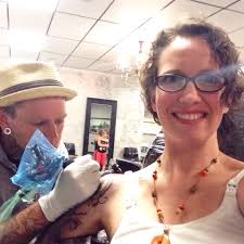There should be no harm to mom or baby from the dyes injected. Tattoo Risk While Breastfeeding