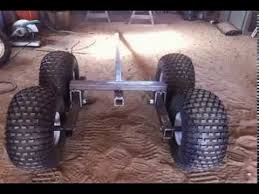Pricep Dlya Kvadrocikla Trailler Vtt Tandem Youtube Atv Trailers Flatbed Trailer Utv Trailers