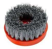 4-Inch 110mm Stone Antique Brush - Silicon Carbide Snail Lock Brush For  Marble Granite Polishing