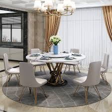 All in very good condition. Stainless Steel Dining Room Set Home Round Minimalist Modern Marble Dining Table And 6 Chairs Mesa De Jantar Muebles Comedor Dining Room Sets Aliexpress