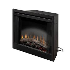Electric fireplace inserts are a safe, energy efficient, low cost alternative to gas and traditional wood fireplaces. Dimplex Electric Fireplace Insert 39 In Black Bf39stp Rona