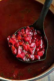 Classic ukrainian beef borscht recipe! Easy Vegetarian Borscht Soup Happy Kitchen