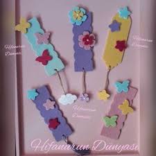 Hifanurundunyasi Kece Bebeksekeri Kapisusu Kitapayraci Ayrac Felt Feltros Dogumgunu Kecetasarim Bookmark Craft Craft Stick Crafts Crafts For Kids
