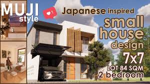 Amusing japanese style house plans darts design com 49 luxury pictures of traditional. Extreme Small House Muji House Japanese Inspired 900k Budget House Ph 2 Bedroom 7x7 Meters Youtube