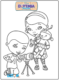 Post comments ( atom ) Disegno Dottoressa Peluche Da Colorare Cartoni Animati