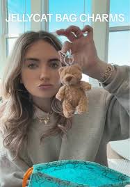 Pretzel Jellycat Bag Charm