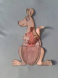 Kangaroo facts red kangaroo kangaroo craft enchanted learning homeschool kindergarten homeschooling australia animals my. Kangaroo And Joey Craft Animal Lessons Preschool Crafts Australian Animals