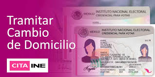 Trámite INE 【Cambio de Domicilio】2023