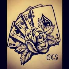 Resultado De Imagem Para Desenho Cartas Tattoo Card Tattoo Designs Tattoo Designs Card Tattoo