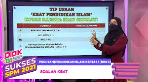 Sukses Spm 2021 Pecutan Pendidikan Islam Kertas 1 Bhg 2 Soalan Kbat Kelas Live