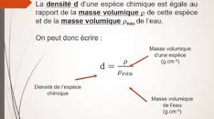 Volume en mètres cubes (m3) t : Masse Volumique Et Densite Youtube