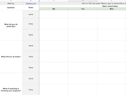 These are the precise proportions of the perfect face. Daily Standup Excel Google Sheets Template Downloadable