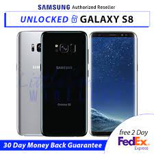 Without a doubt, the most striking feature of the device is its curved infinity display that visually stretches from edge to edge. Samsung Galaxy S8 Black Gray Silver Unlocked Verizon At T Telcel Etc Sm G950u Ebay
