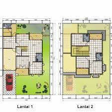 Contoh Denah Rumah Type 70 Denah Rumah Rumah Minimalis Rumah