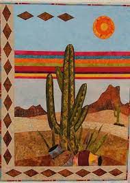 Part of the southwest applique group. Bj Designs Patterns Cactus Mesa Applique Quilt Pattern Beaverhead Treasures Llc