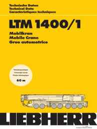 Liebherr Ltm 1400 Series Specifications Cranemarket