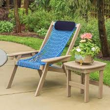 Pawleys Island Duracord Coastal Rope Chair Outdoor Rocking Chairs Pawleys Island Outdoor Ottomans