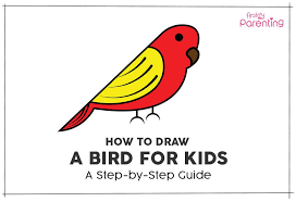 Never knew it's so easy to draw a bird! How To Draw A Bird A Step By Step Guide With Pictures