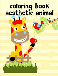 *click pics for better quality*. Amazon Com Coloring Book Aesthetic Animal Christmas Coloring Pages For Boys Girls Toddlers Fun Early Learning Animals Comics 9781679029905 Color Creative Books