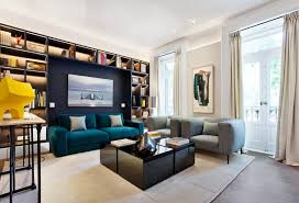 Look At This Mesmerizing Blue Home Decor Ideas Blueinteriordesign Bluedesign Blueinterior Bocadolobo Luxury Living Room Theaters Home Home Theater Seating