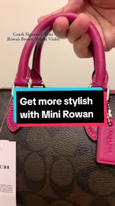 Get more stylish with COC Mini Rowan Collection. #tasbranded #authentic #fyp