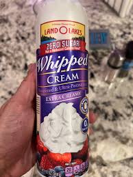 Zero Sugar Whipped Cream – Land O Lakes