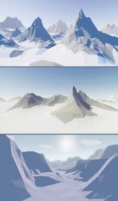 Low Poly Modular Terrain Pack 3d Environments Unity Asset Store In 2020 Low Poly Mountain Drawing Mountain Art