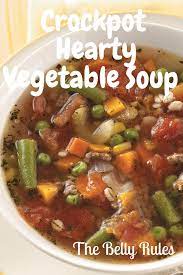 Crockpot Vegetable Soup Recipe Vegetable Soup Crock Pot Vegetable Soup Recipes Crock Pot Vegetables