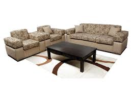 David Fabric Chaise Lounge Suite