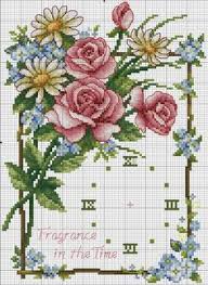 128 Best Cross Stitch Clock Pattern Images Cross Stitch