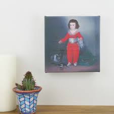 It is also known as goya's red boy. Manuel Osorio Manrique De Zuniga Happy Medium
