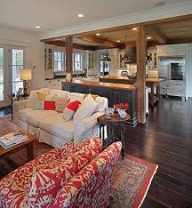 43 Cozy And Warm Shade Schemes For Your Residing Room Http Www Creati Craftsman Living Rooms Living Room And Kitchen Design Contemporary Living Room Design