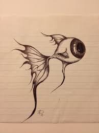If you've been reading my post comments, by now you know i adore learning. Fish Eye Drawing Drawings Art Portfolio Fish Sketch
