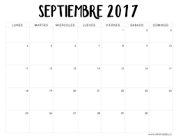 Calendario Para Imprimir Mes A Mes 2017 Calendario Septiembre 2017 Calendario 2017 Calendario Calendario 2017 Para Imprimir