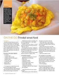 Trinidad Doubles Jamaica Food Trinidad Recipes Trini Food