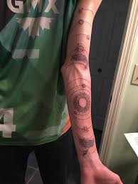 Located in the heart of burlington on the scenic church street marketplace, we are small, yet overflowing with talent and experience. Our Solar System By Alisha Dykema At We The People Tattoo Parlor In Burlington Vt Tattoos