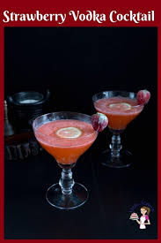 I picked up a pint of strawberries on my last trip to walmart along with the wild strawberry on the go drink mixes from. Strawberry Vodka Cocktail Veena Azmanov