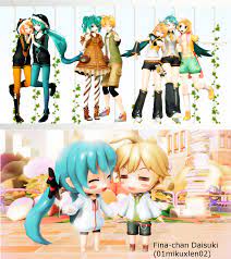 Regalo Del Dia De Miku Ojama Musi Pack Descarga Por 01mikuxlen02 Miku Manga Cosplay Hatsune Miku