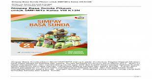 Check spelling or type a new query. Download Buku Simpay Basa Sunda Kelas 8 Cara Golden
