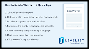 You can base on your intention, your format, or on to whom you are sending the email. Lien Waivers In Construction The Ultimate Guide For Contractors