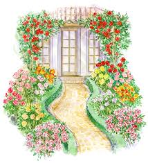 The diy building plans cover the following topics: Colorful Front Yard Garden Plans Better Homes Gardens