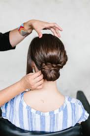 Discover pinterest's 10 best ideas and inspiration for braided buns. How To Do A Braided Bun Hair Tutorial The Effortless Chic
