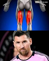 Messi has been dealing with a nagging right hamstring injury, which he  appeared to reaggravate