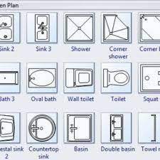A floor plan typically shows structural elements such as walls, doors, windows, and stairs, as well as mechanical equipment for the plumbing, hvac, and electrical systems. Kitchen Floor Plan Symbols Ppt Floor Plan Symbols Floor Planner Floor Plan Design