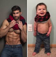 Mom Makes Fun Of Her Model Brother By Having Her Toddler Recreate His Poses And Result Is Hilariously Adorable Fun Model Poses Funny Pictures Funny Kids