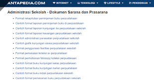 Semua isi dokument diatas saya bagikan dalam bentuk format word dah pdf sebagai arsip anda di sekolah. Kumpulan Contoh Format Dokumen Sarana Dan Prasarana Sekolah Antapedia Com