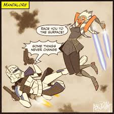 Aaron Brudvig S Instagram Post Siegeofmandalore Comicbookstyle Captainrex Mandalore Clonewars Sea Star Wars Humor Star Wars Ahsoka Star Wars Clone Wars