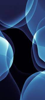 Ios14 Concept V3 Midnight Blue Abstract Iphone Wallpaper Cool Wallpapers For Phones Free Iphone Wallpaper