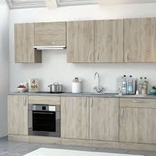 Découvrez notre sélection de caisson de cuisine. Meuble Bas 1 Porte Et 1 Tiroir 50x60x85 Cm Chene Et Gris Lewis Maison Et Styles